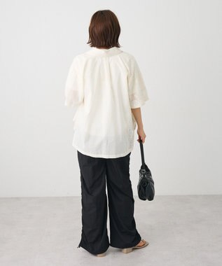 CRAFT STANDARD BOUTIQUE サイドシャーリングカーゴパンツ Black