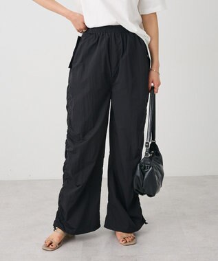 CRAFT STANDARD BOUTIQUE サイドシャーリングカーゴパンツ Black