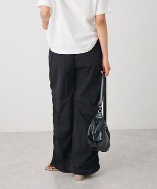 CRAFT STANDARD BOUTIQUE サイドシャーリングカーゴパンツ Black