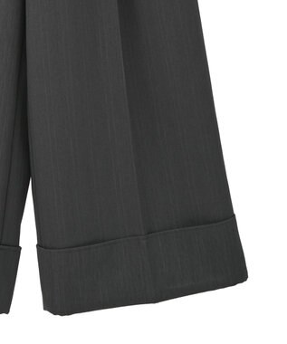 CRAFT STANDARD BOUTIQUE ロールアップパンツ Charcoal Gray