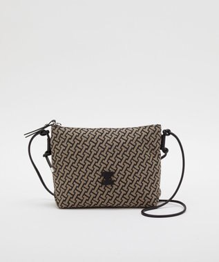 IACUCCI 【予約】モノグランマ ポーチSD JACQUARD/RUGA ブラック