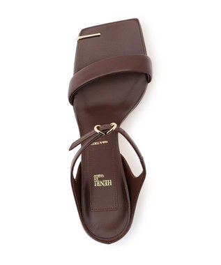 BEIGE， 【一部店舗限定】HENRI EN VARGO / MAY アクセサリーサンダル Dark Brown