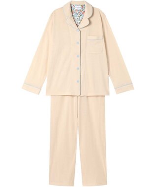 une nana cool 【綿100％】フライスパジャマ　ＭＡＤＥ　ＷＩＴＨ　ＬＩＢＥＲＴＹ　ＦＡＢＲＩＣ CR