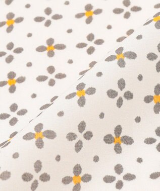 JOSEPH ABBOUD 【日本製】RCF綿ローン 小紋柄プリント スカーフ ベージュ系7