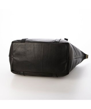 UNBILLION ペルケ perche / ガーメントレザー・サスティナブル2wayボストンS ブラック