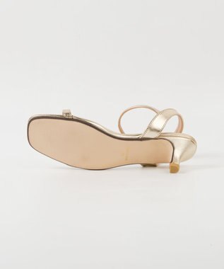 BONTRE 【pied du lapan/ピエドラパン】ストラップヒールサンダル/50774ZI ゴールド