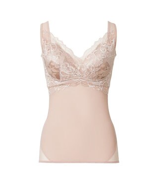 BRADELIS New York 【BRADELIS NewYork peace】ハートフルカップカシュクールブラキャミソール24 ノンワイヤー ブラトップ DB524104 ヌーディピンク