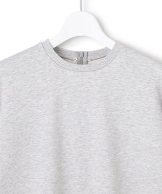 23区 S 【WEB＆一部店舗限定】クリアコットンテリー ストライプフリル スウェット ライトグレー系