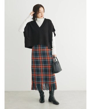 Green Parks ・ＳＵＧＡＲ　ＳＰＯＯＮ　ショートニットベスト Black