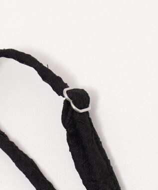 WEGO イレヘムフリルキャミワンピース ブラック