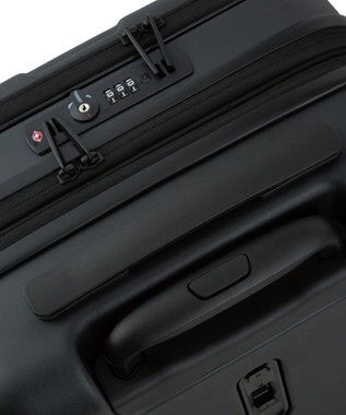 ACE BAGS & LUGGAGE ACE フォールズ スーツケース ２~３泊目安 フロントポケット・キャスターストッパー機能付き 06905 エース マットブラック