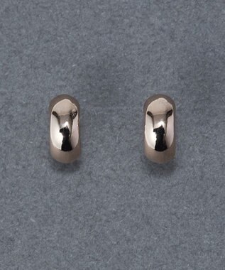 Phoebe 〈金属アレルギー対応〉リトルビーンセラミックポストピアス 小粒/ミニサイズ/小さい/定番 シャンパンゴールド