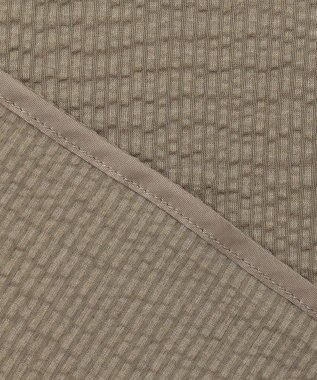 ICB 【洗える】コットンリップル Tブラウス オリーブ系