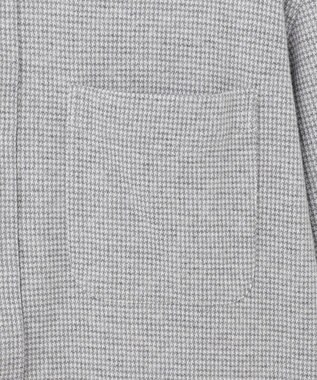 J.PRESS MEN 【Single Needle Tailoring / 形態安定】リッチジャージーコットン ネルシャツ/B.D. ライトグレー系8