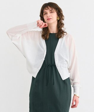 BEIGE， 【洗える】MOISE / 2WAYドルマンカーディガン