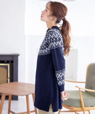 Tiaclasse ヤクタッチ求心JQチュニック ネイビー