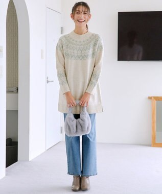 Tiaclasse ヤクタッチ求心JQチュニック オフホワイト