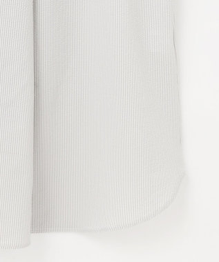 ANY 【洗濯機可】サッカーストライプワンピース グレーストライプ