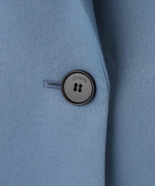 JOSEPH エアリーフランネル　ジャケット Cloudy Blue