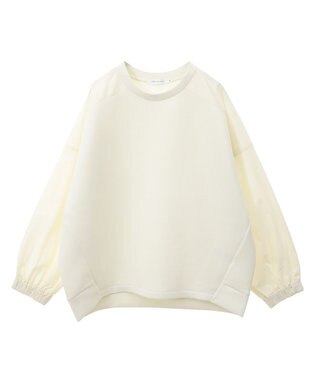 AMERICAN HOLIC 異素材コクーンポンチプルオーバー Light Yellow