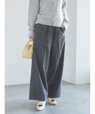 Te chichi グレンチェックスラックス