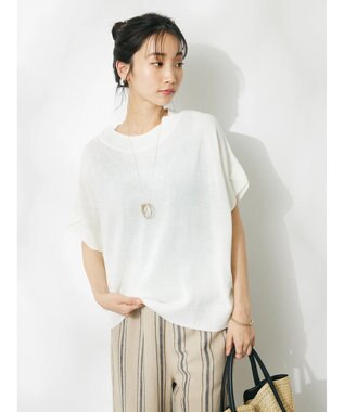 CRAFT STANDARD BOUTIQUE 【洗える】チューリップスリーブプルオーバー