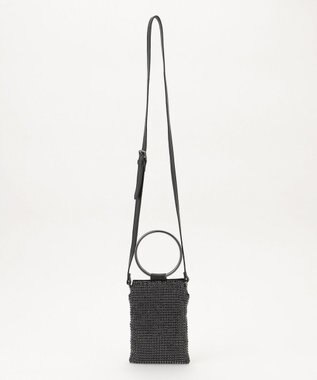 自由区 【SHIHOさん着用】クリスタルミニ バッグ ブラック