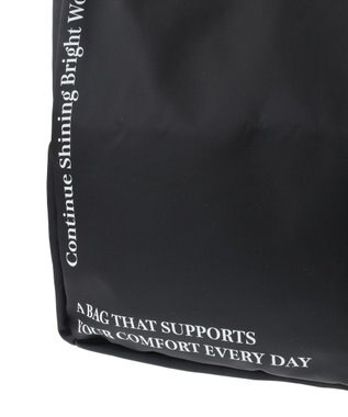 CRAFT STANDARD BOUTIQUE 撥水ロゴプリントトート Black