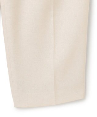 uncrave リネンライクツイル テーパードパンツ エクリュ