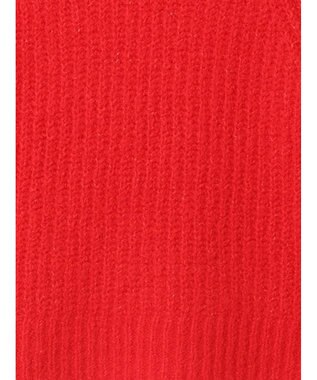 Te chichi 【R by Te chichi】畦編みショートニット《2025winter catalog item》 レッド