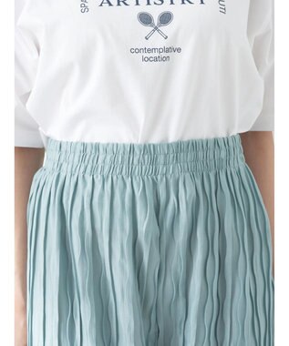 earth music&ecology リラックスセルフカットパンツ Mint