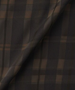 J.PRESS LADIES S シャドーチェック ワンピース ダークブラウンチェック系3