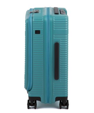 ACE BAGS & LUGGAGE ace. サルートン フロントオープンスーツケース 機内持ち込み Sサイズ 34～40L 05361 ブルーグリーン