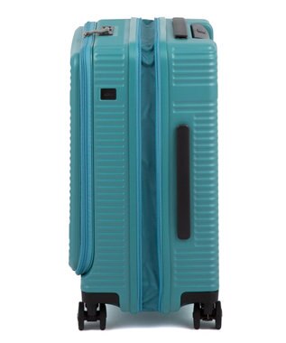 ACE BAGS & LUGGAGE ace. サルートン フロントオープンスーツケース 機内持ち込み Sサイズ 34～40L 05361 ブルーグリーン