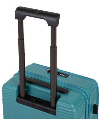 ACE BAGS & LUGGAGE ace. サルートン フロントオープンスーツケース 機内持ち込み Sサイズ 34～40L 05361 ブルーグリーン