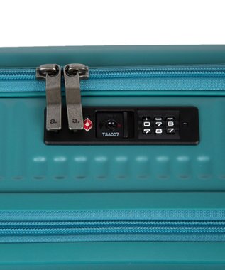 ACE BAGS & LUGGAGE ace. サルートン フロントオープンスーツケース 機内持ち込み Sサイズ 34～40L 05361 ブルーグリーン