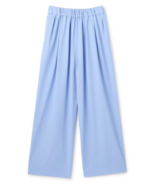 BEIGE， 【好評につき追加生産決定！】YANN / ワイドパンツ Sax