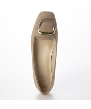 Riz raffinee <Riz raffinee>バックルオペラパンプス ベージュスエード