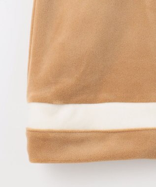 23区GOLF 【WOMEN】ベロア モックネック ベージュ系