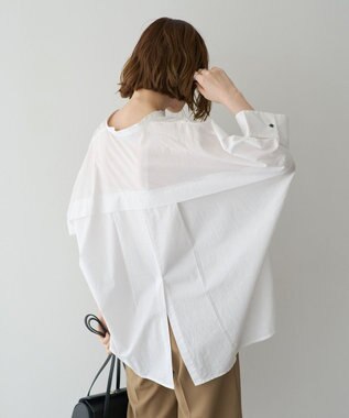 YECCA VECCA ペーパータッチドルマンシャツ Off White