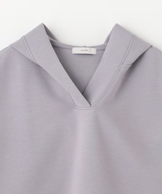 ANY L ダンボールフレンチスリーブ パーカー ライトグレー