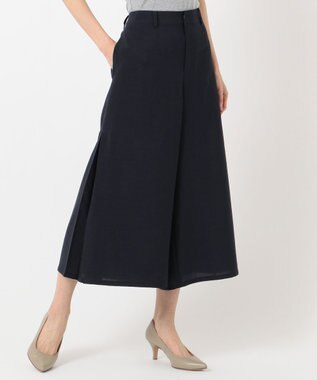 J.PRESS LADIES 【洗える】シックアンドシンボイル パンツ ネイビー系