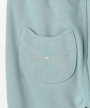 ANY KIDS 7days 裏シャギーガーリーパンツ ミント