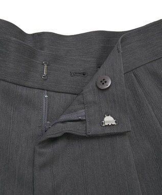 CRAFT STANDARD BOUTIQUE ロールアップパンツ Charcoal Gray