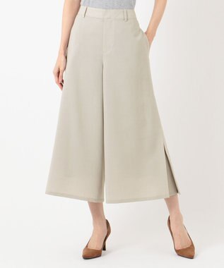 J.PRESS LADIES 【洗える】シックアンドシンボイル パンツ ベージュ系