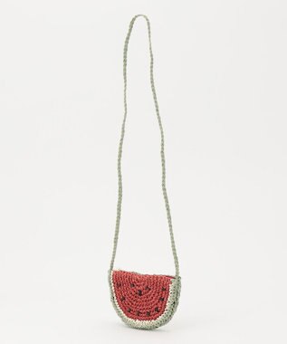 ANY KIDS フルーツ ショルダー ポシェット スイカ