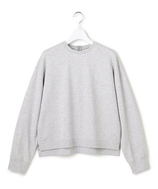 23区 【WEB＆一部店舗限定】クリアコットンテリー ストライプフリル スウェット ライトグレー系