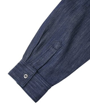 AMERICAN HOLIC Ｗポケットデニムショートシャツ One Wash