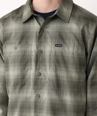 Columbia Columbia/ シルバーリッジユーティリティライトプレイドロングスリーブシャツ /コロンビア Greenscape Ridge Ombre