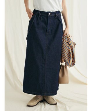 CRAFT STANDARD BOUTIQUE ２ＷＡＹサロペットスカート Dark Indigo